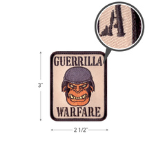 Nášivka Guerrilla Warfare Morale