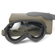 Brýle ochranné US M44 v krabičce ČERNÉ