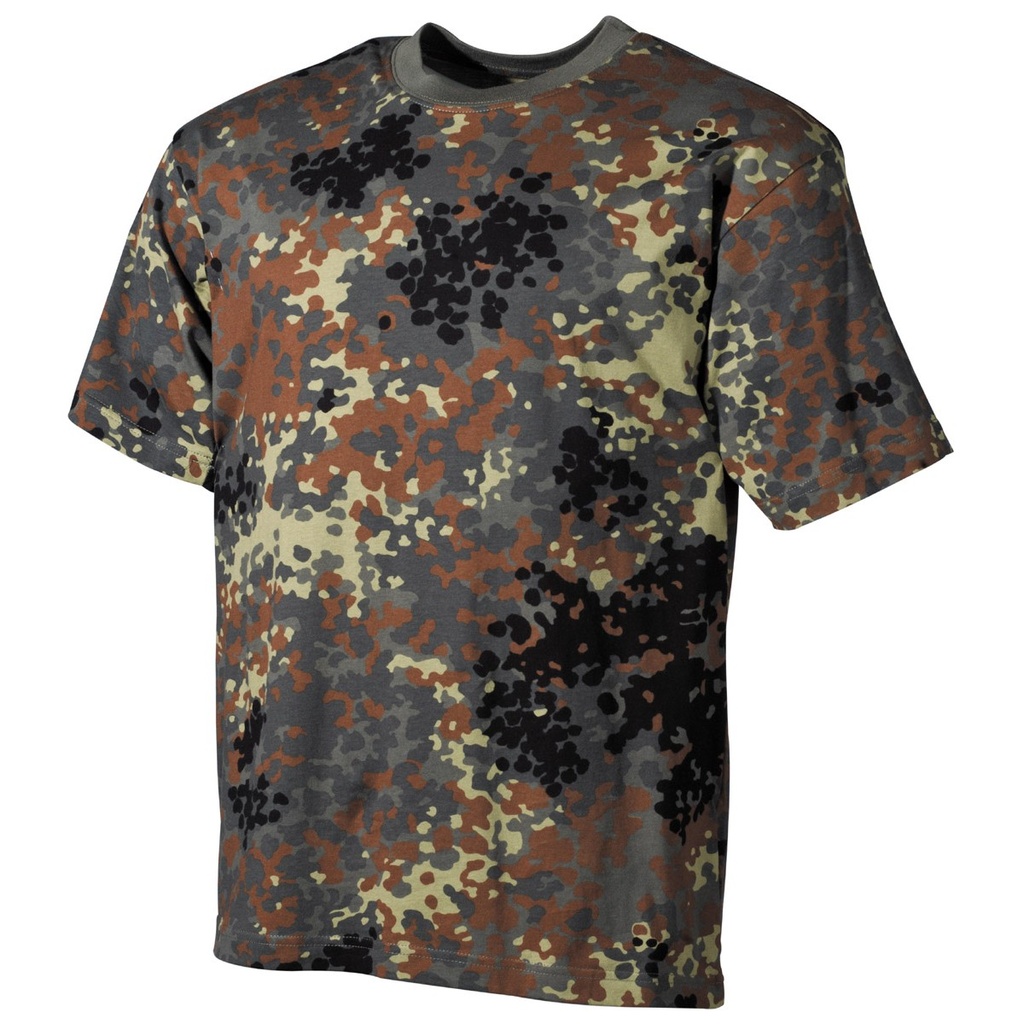 Triko US FLECKTARN