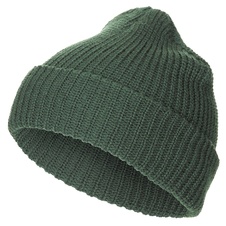 Čepice pletená zelená