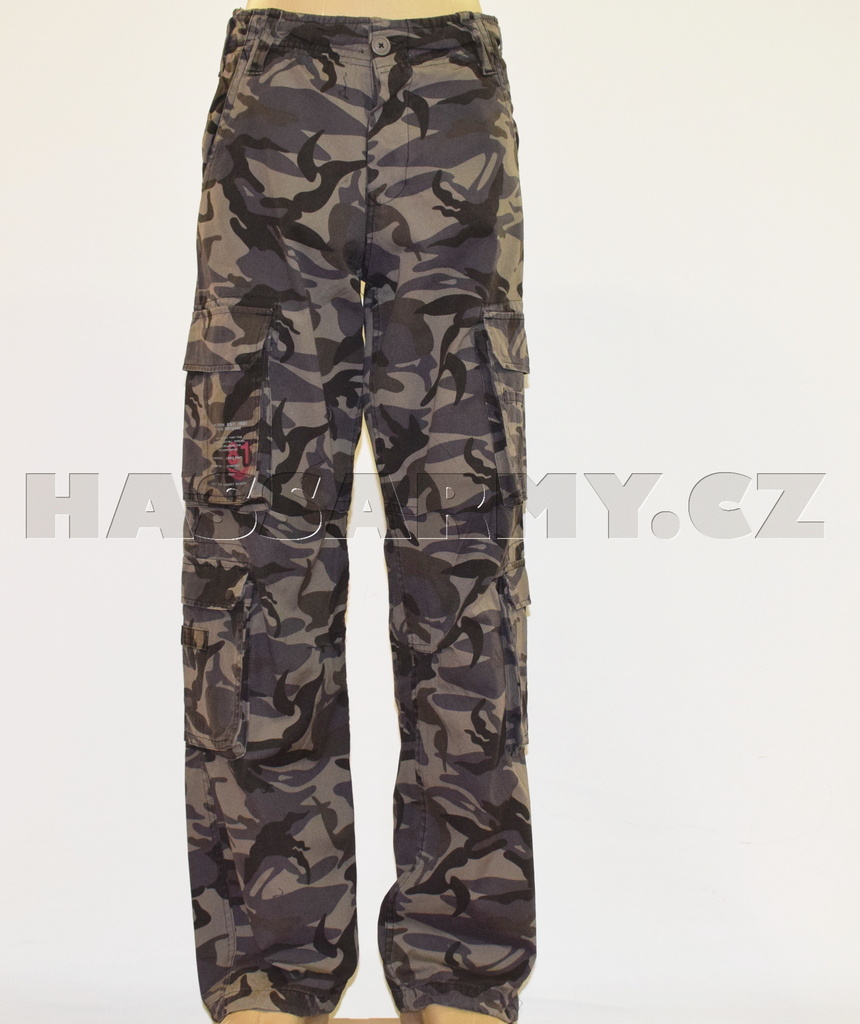 Kalhoty CARGOHOSE COMBAT CAMO