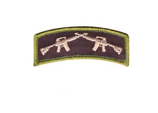 Nášivka CROSSED RIFLES velcro