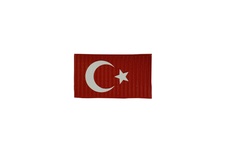 Nášivka vlajka Turecko nové zdobení VELCRO