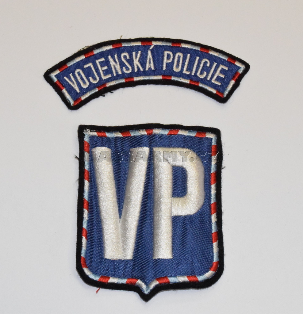 Nášivka VOJENSKÁ POLICIE-použitá