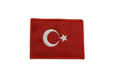 Nášivka vlajka Turecko velká VELCRO