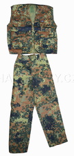 Komplet dětský  vesta+kalhoty FLECKTARN