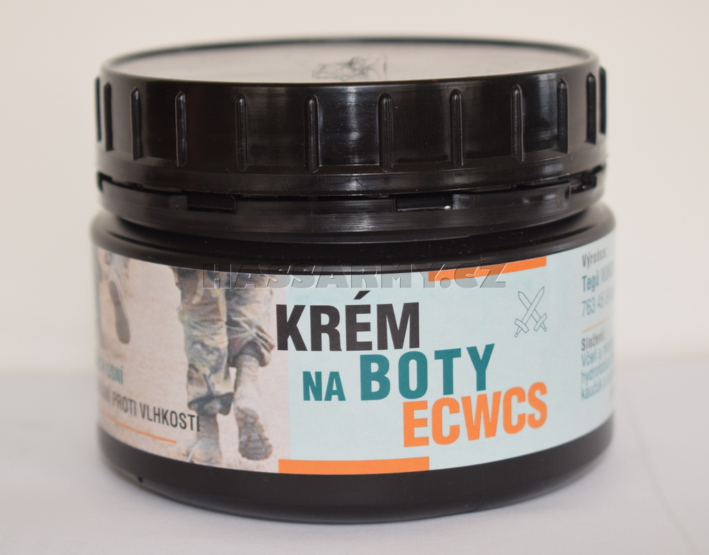 Krém na obuv ECWCS 250g černý