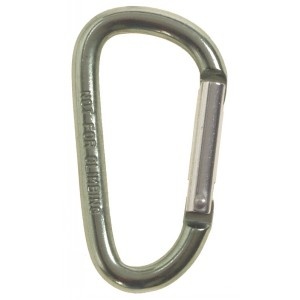 Karabina D 6 mm x 5,5 cm ZELENÁ