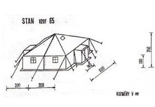 Stan S 65 hangár 6 x 6 m - I. Kategorie