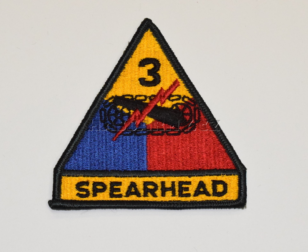 Nášivka US 3. obrněná divize