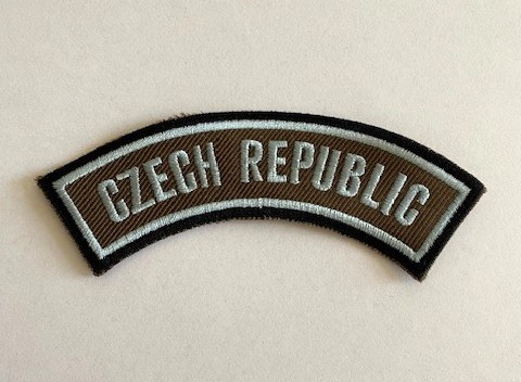 Nášivka DOMOVENKA CZECH REPUBLIC - nová