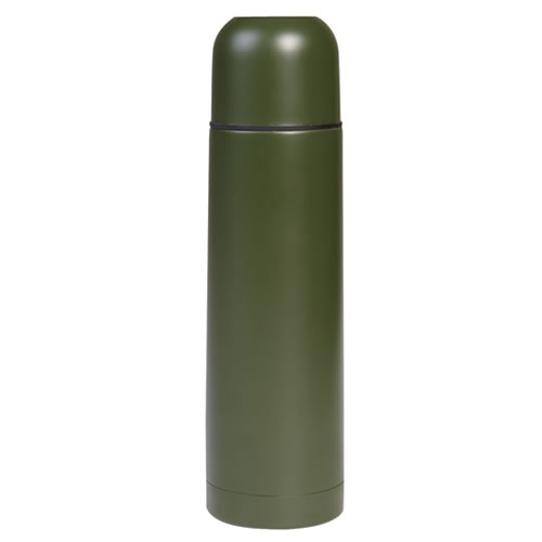 Termoska nerezová VAKUUM  1l ZELENÁ