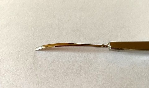 Lžička oční s lopatkou /Daviel/