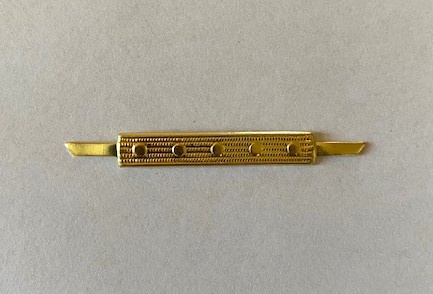 Odznak AČR pásek zlatavý