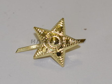 Odznak hvězda zlatová pěticípá velká AČR
