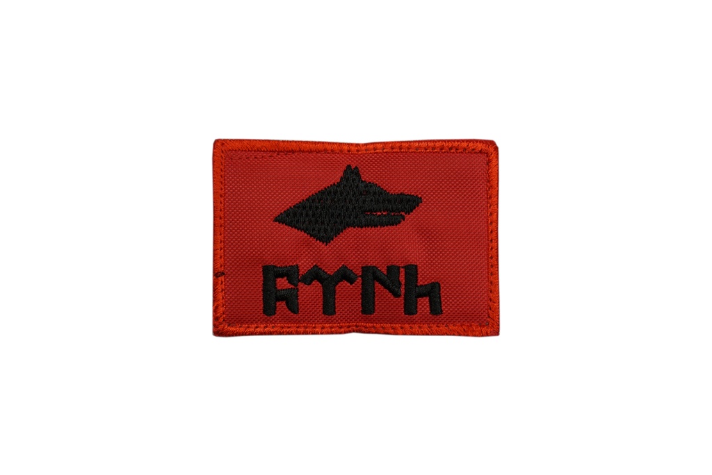 Nášivka s hlavou tureckého vlka Gokturk VELCRO