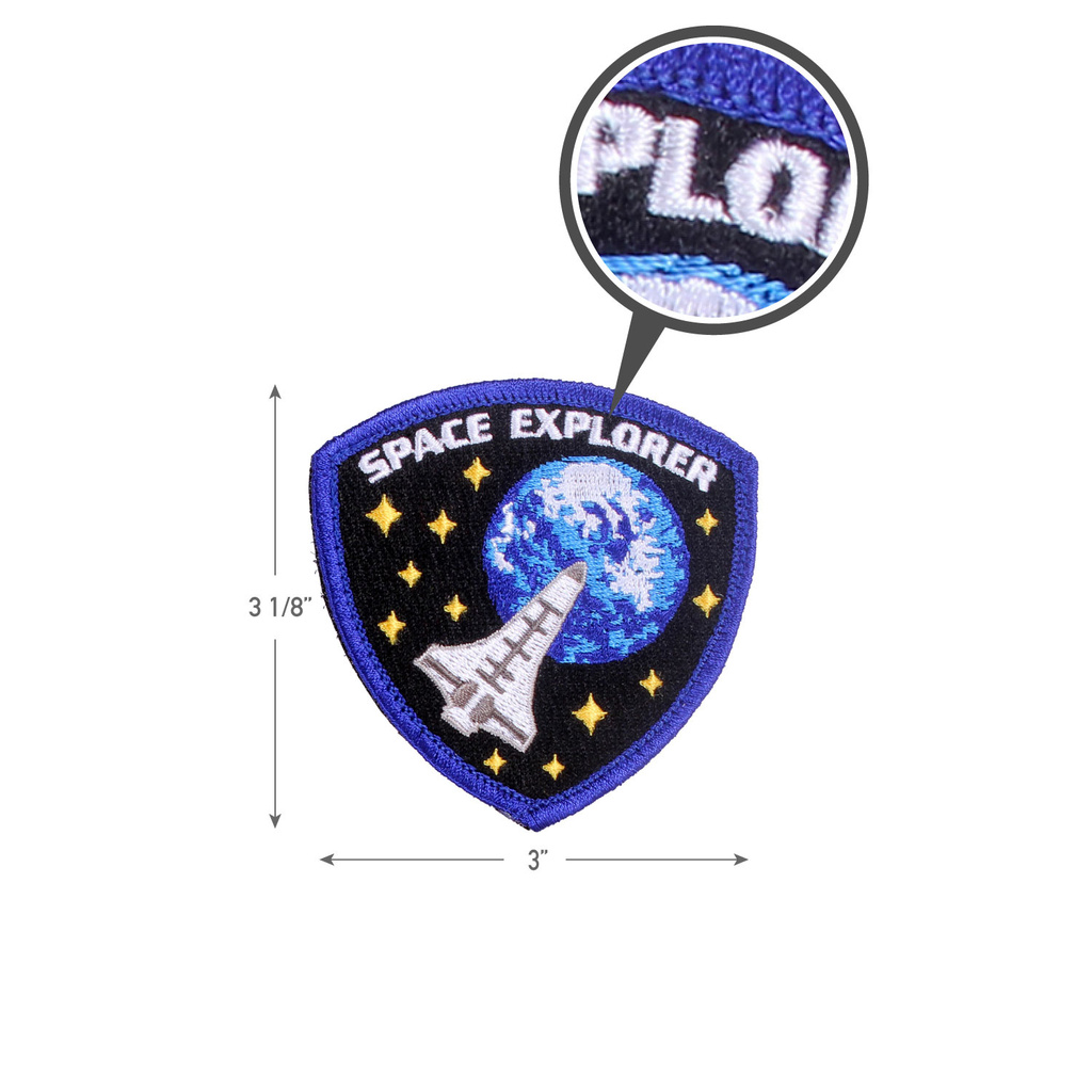 Nášivka SPACE EXPLORER velcro