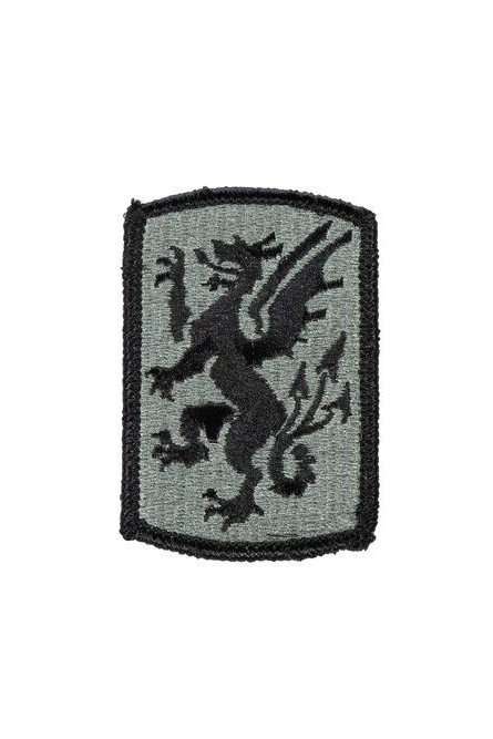 Nášivka US 415. Chemická brigáda VELCRO