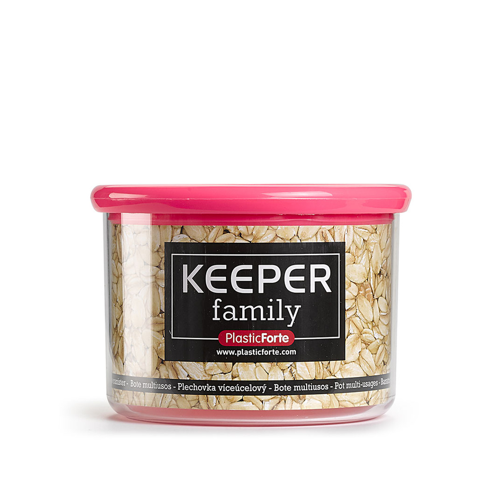 Dóza víceúčelová 500 ml; 11 x 11 x 8 cm; plast