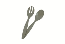 Salátový příbor; 29,5 x 6,5 x 3,5 cm; plast