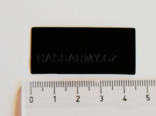 Náložka hodnostní-vojín (malá)-samolepící 