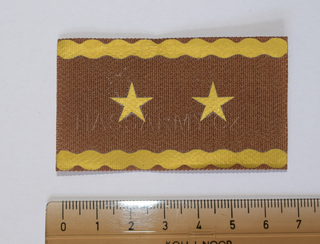 Náložka hodnostní-generálmajor