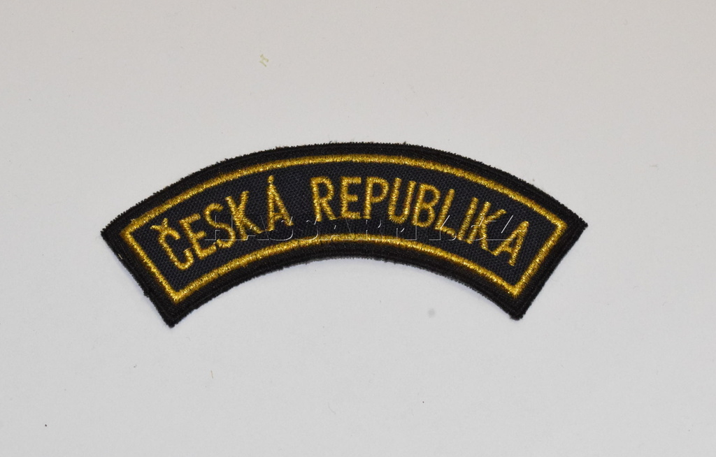 Nášivka DOMOVENKA ČESKÁ REPUBLIKA-použitá