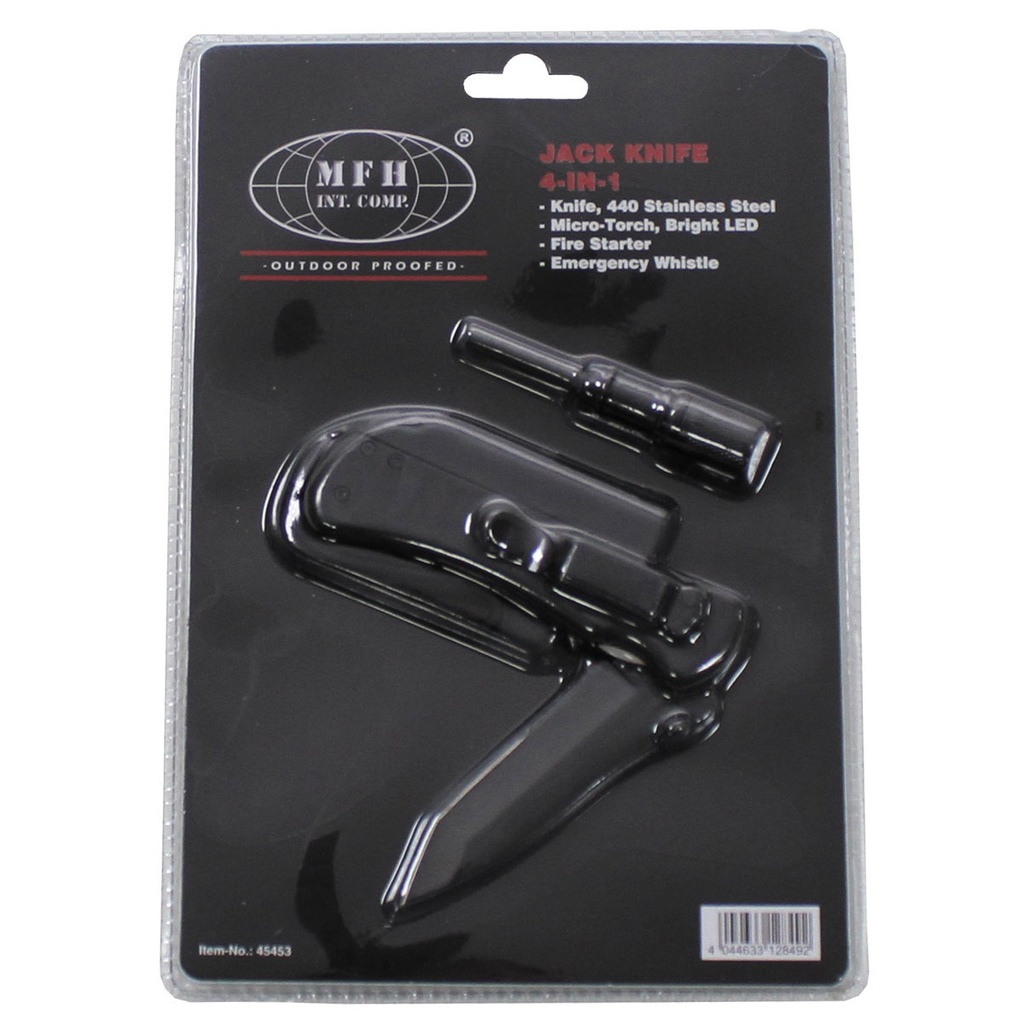 Nůž zavírací "jednoručka" 4 v 1