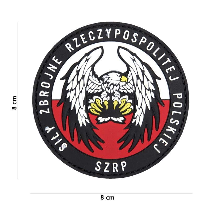 Nášivka SZRP PVC černá