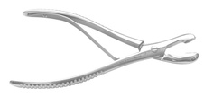Kleště štípací zahnuté (Luer)