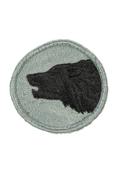 Nášivka US 104. divize školení VELCRO