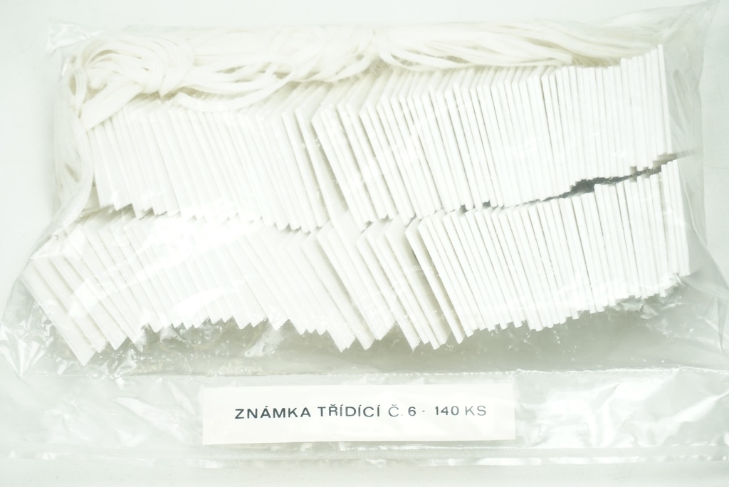 Známka třídící č. 6 - 140 ks