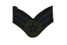 Nášivka hodnostní USAF CHEVRONS