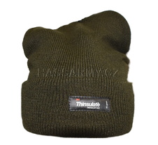 Čepice jemně pletená Thinsulate oliv