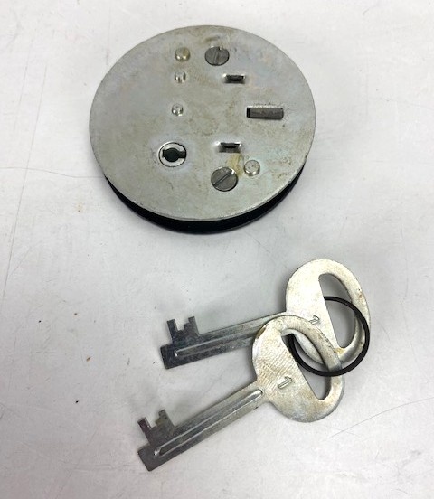 Zámek na sklo kulatý
