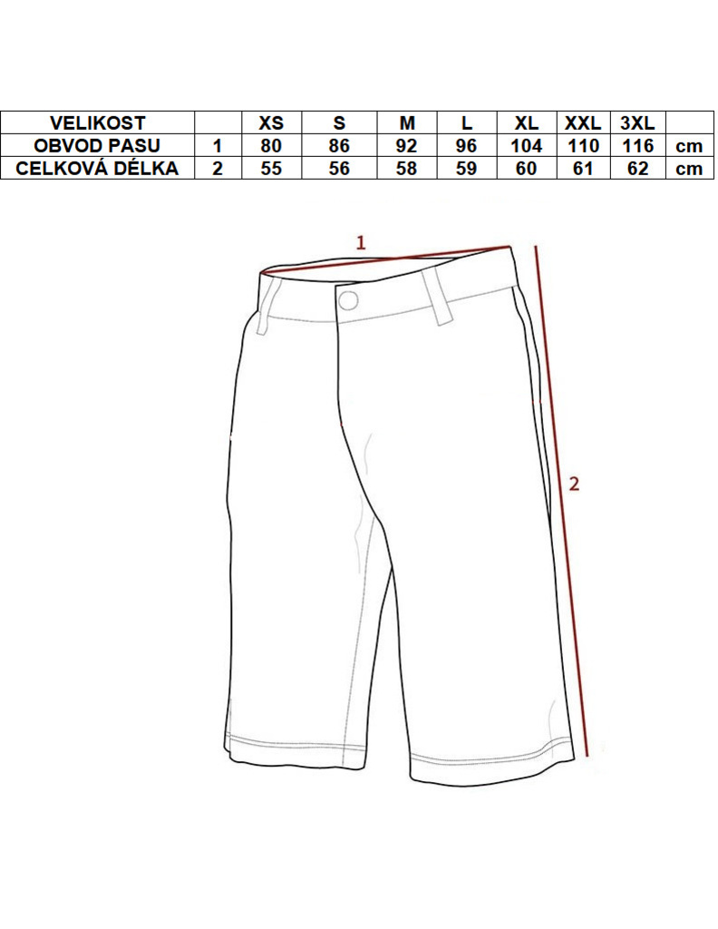 Kraťasy US BDU rip-stop předeprané METRO URBAN