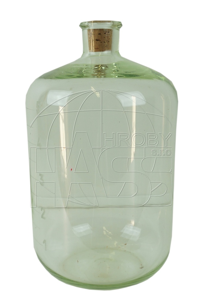 Demižon 5l skleněný
