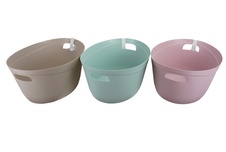 Košík Wave ovál 22L; 48,5 x 36 x 22cm; plast