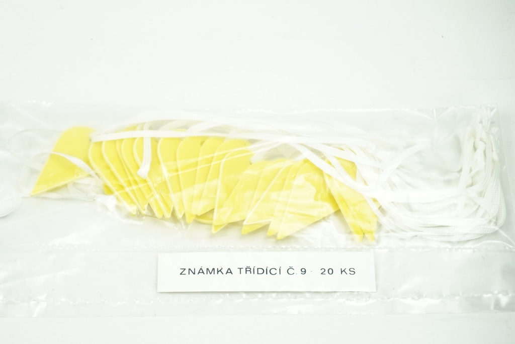 Známka třídící č. 9 - 20 ks