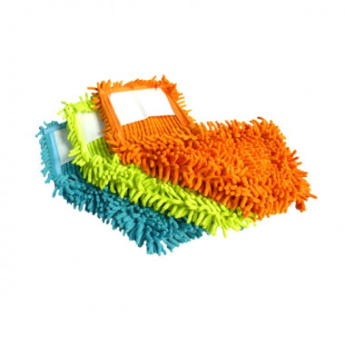 Náhrada na mop plochý jemný; 42x13 cm; žinylka