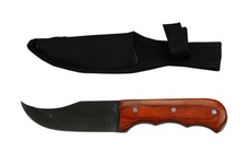 Nůž lovecký dř. střenka s ergonomickou rukojetí 