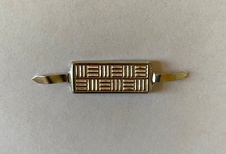 Odznak pásek hodnostní stříbrný