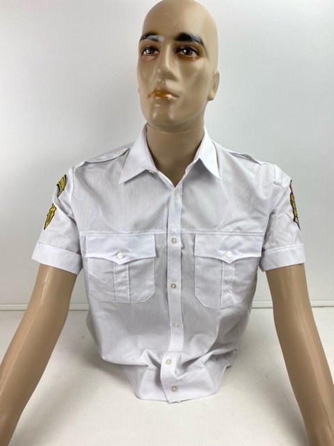 Bundokošile 97 Posádková hudba bílá se zelenými doplňky