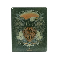 Cedule plechová Live Southern