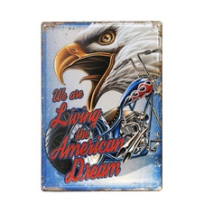 Cedule plechová Americký sen