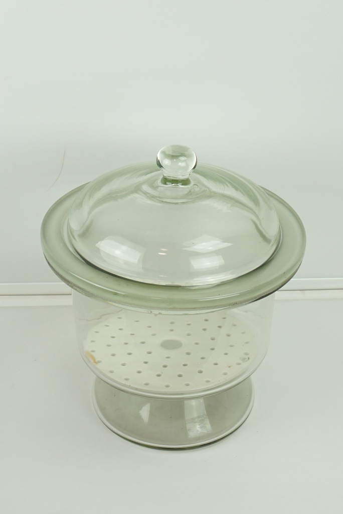 Exsikátor 27cm se skleněným hmatníkem