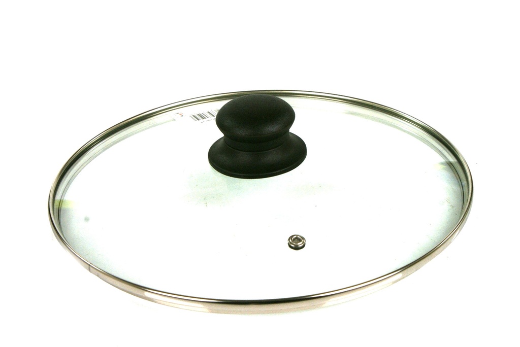 Poklice sklo; 28x7 cm; sklo, plast, kov