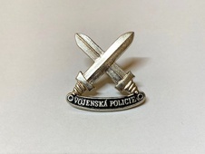 Odznak rozlišovací Vojenská policie stříbrný