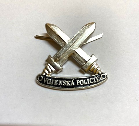 Odznak rozlišovací Vojenská policie stříbrný