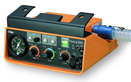 Přístroj dýchací OXYLOG 1000